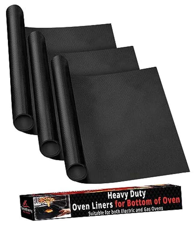 Thick Heavy Duty Oven Liners for Bottom of Oven | 3 Pack Non Stick Oven ...