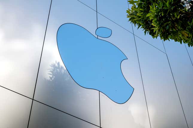 An Apple store in San Francisco, California, US, on Tuesday, June 11, 2024. 