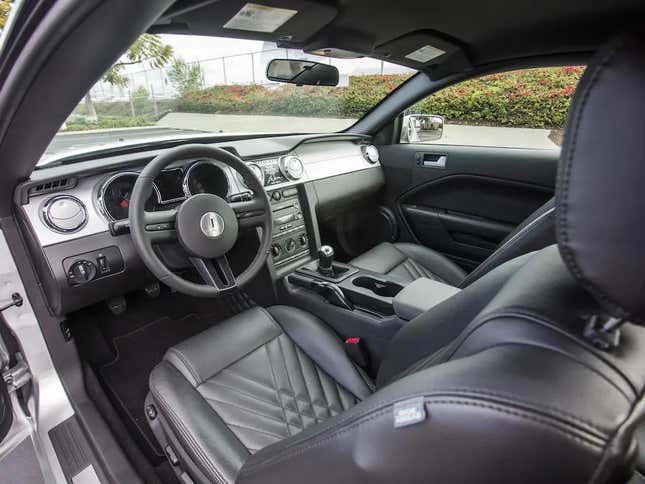 2009 Mustang Iacocca 45th Anniversary Edition interior