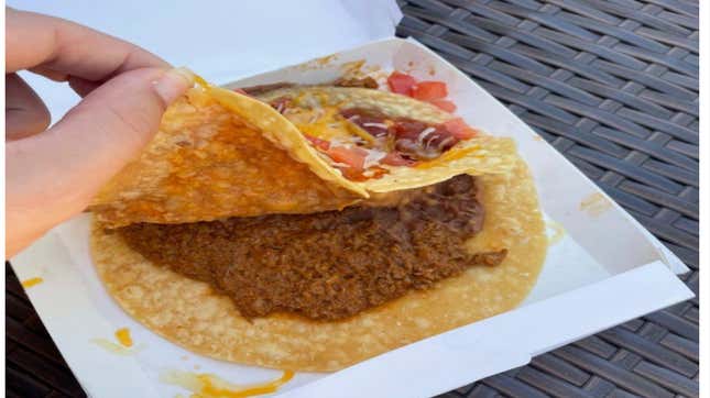 Taco Bell Mexican Pizza