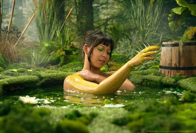 Imagen para el artículo titulado La nueva colección Shrek de Lush trae el pantano al spa