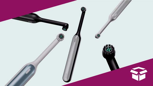 Image for article titled Quip&#39;s New 360 Oscillating Toothbrush Might Be the Best Way to Brush