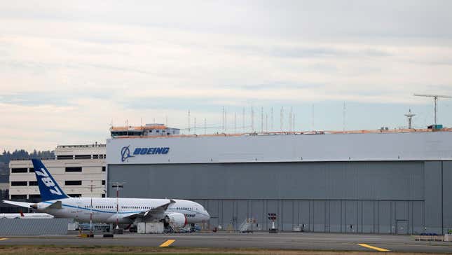 A Boeing building