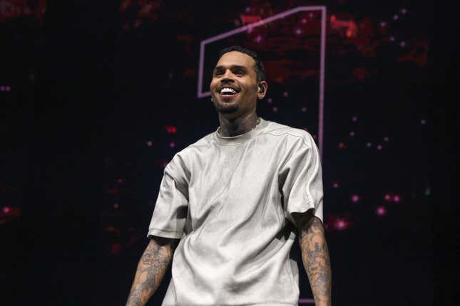  Chris Brown performs onstage during Chris Brown - The 11:11 Tour at Barclays Center on June 17, 2024 in New York City.