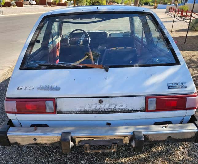 Image for article titled At $950, Would You Go All-In On This 1984 Plymouth Colt GTS Turbo Project?
