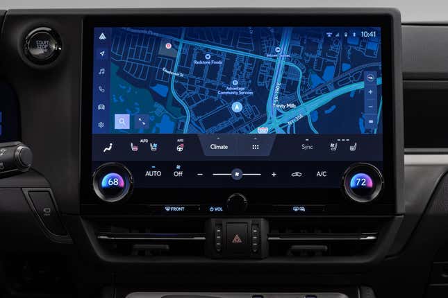 2024 Lexus GX 550 Infotainment