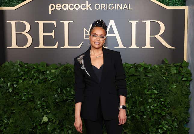 Carla Banks-Waddles attends the Premiere Of Peacock’s “Bel-Air” Season 2 at NeueHouse Hollywood on February 22, 2023 in Hollywood, California.