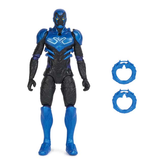 Image for article titled DC Studios&#39; Blue Beetle Merch Teases Ancient Powers and Superhero Action