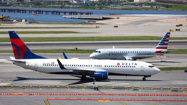 Delta Airlines Flugzeug