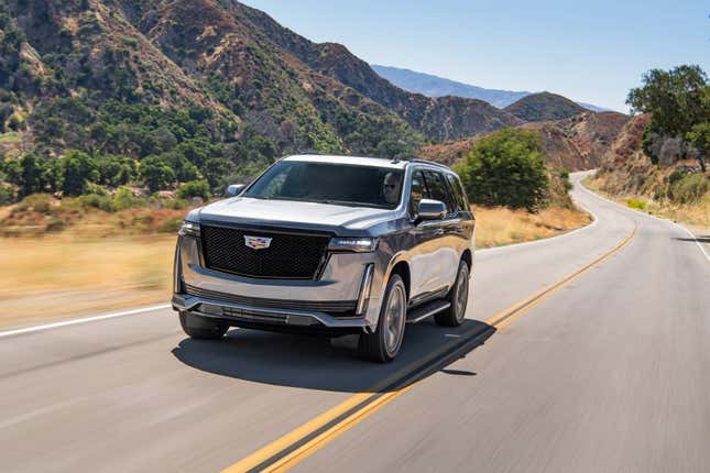 My chrome theory holds up with the Escalade being above both the Tahoe and Yukon.