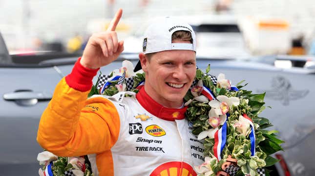 Image for article titled Josef Newgarden Won The Indy 500 In A One-Lap Sprint