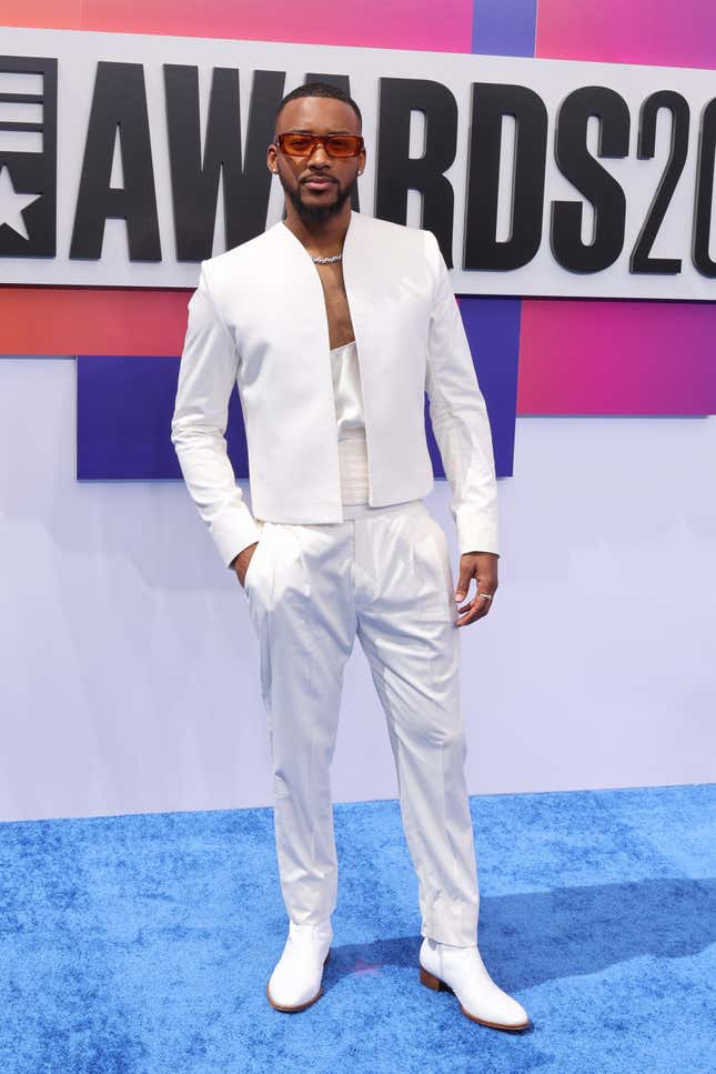 Image for article titled The Best Black Men&#39;s Looks at the 2024 BET Awards