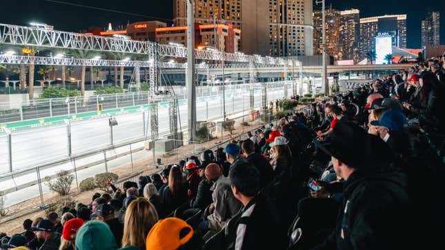 Image for article titled The Las Vegas Grand Prix Smells Like Weed