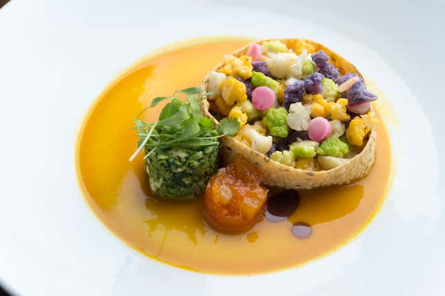 Image for article titled The 5 Michelin-honored vegan restaurants in New York City