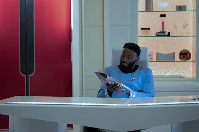 Image for article titled Star Trek: Strange New Worlds&#39; Silliest Episode Might Also Be Its Most Emotional