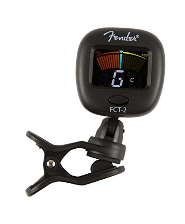 Image for article titled Fender FCT-2 Professional Clip-On Tuner, Now 23% Off