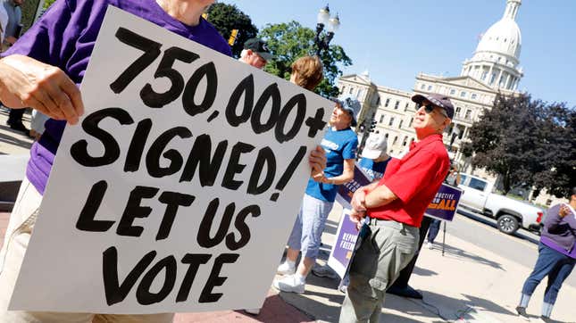 Image for article titled Michigan Will Put Abortion Rights Vote to the People in November