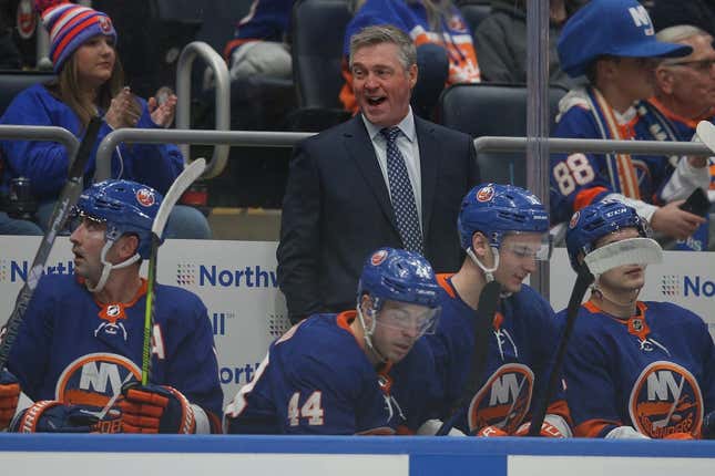 Isles Edge Stars In Ot In Patrick Roy's Debut As Coach