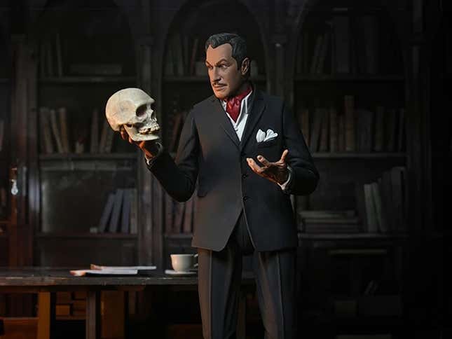 Image for article titled This Vincent Price Figure Comes With a Tiny Cookbook and True Fans Know Why