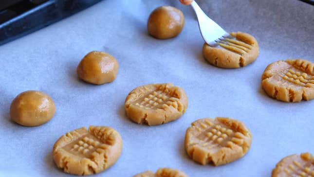 3-Ingredient Peanut Butter Cookies