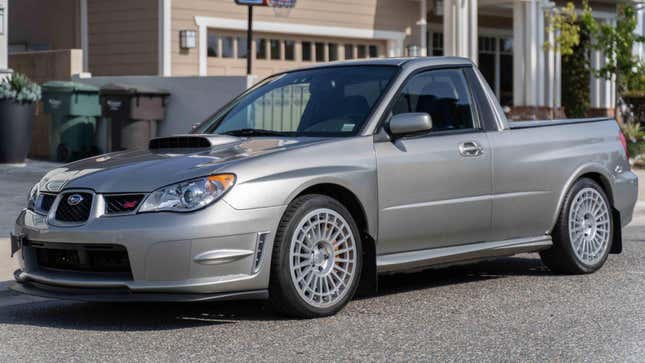 Image for article titled Forget a Subaru WRX STI Wagon, Get a WRX STI Truck