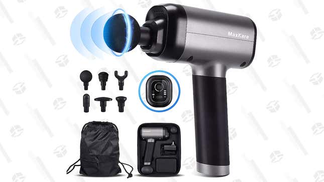 MaxKare Massage Gun | $50 | Amazon | Clip coupon + 5YJHSDST