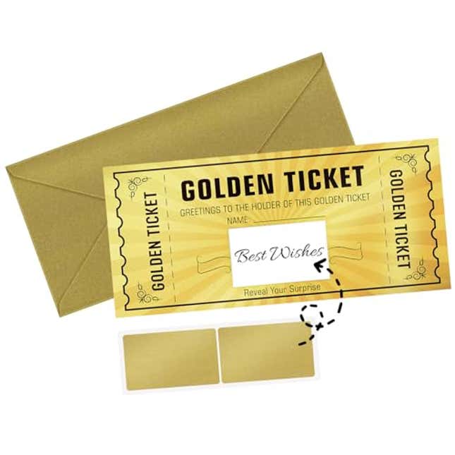 Image for article titled WenmthG Golden Ticket, Now 20% Off