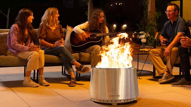 East Oak 21&quot; Smokeless Fire Pit | $215 | 15% Off + Clip Coupon | Amazon