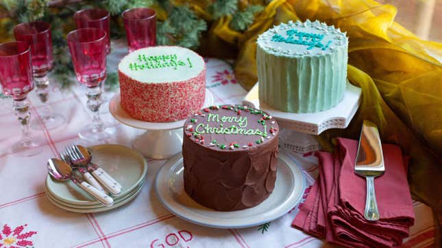Gâteau Happy Birthday Deluxe (plusieurs coloris) 🍰