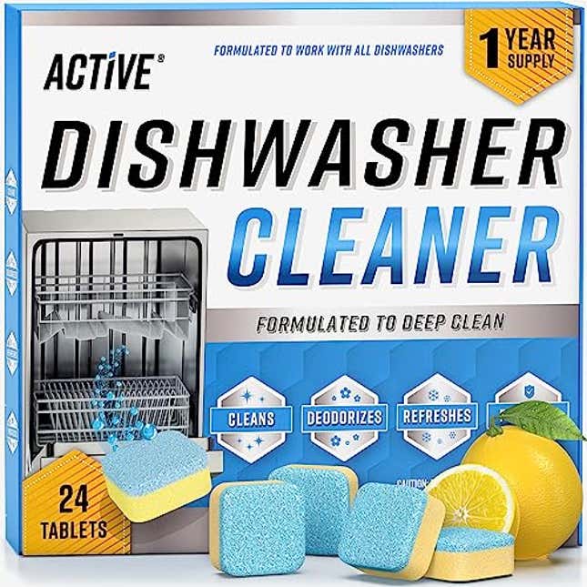 Image for article titled Dishwasher Cleaner And Deodorizer Tablets, Now 22% Off