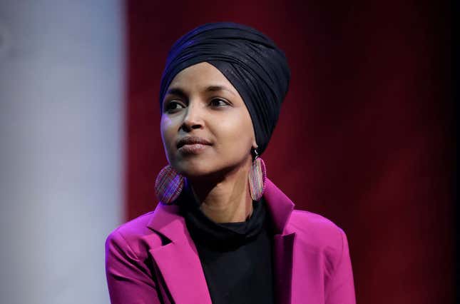 Image for article titled Democrats' Pushback to Rep. Ilhan Omar's Criticism of the U.S. and Israel Obfuscated the Real Issue