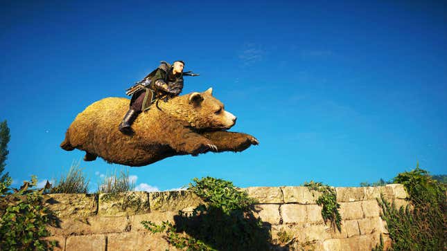 No, I Won't Ride The Giant Cat In The New Assassin's Creed DLC