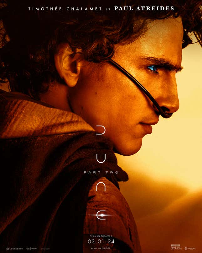 Dune: Part Two Gets New Character Posters