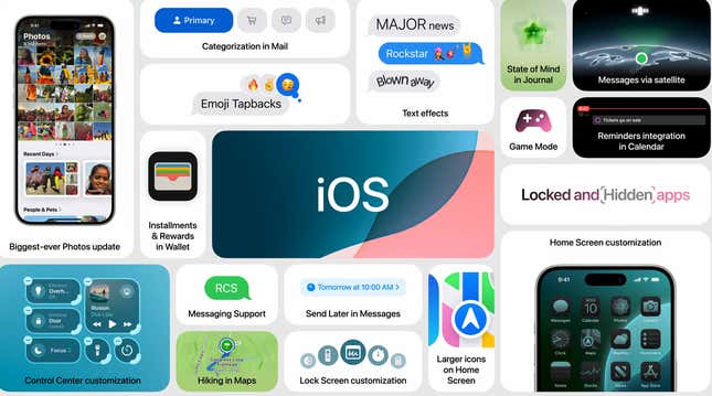 Imagen para el artículo titulado Todo lo anunciado en la WWDC 2024: la inteligencia de Apple y una Siri más inteligente