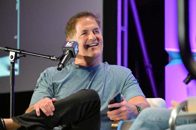 Image for article titled Mark Cuban on investing in AI: &#39;We cannot lose that battle or we lose everything&#39;