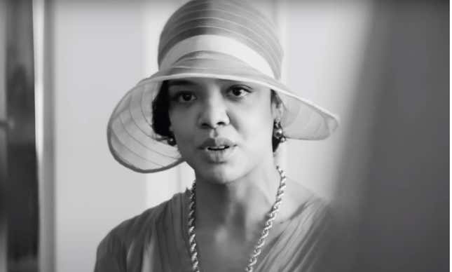 Tessa Thompson co-stars with Ruth Negga in the Netflix original film, Passing