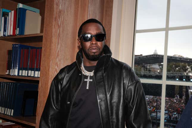 Sean “Diddy” Combs attends Sean “Diddy” Combs Fulfills $1 Million Pledge To Howard University At Howard Homecoming – Yardfest on October 20, 2023 in Washington, DC.