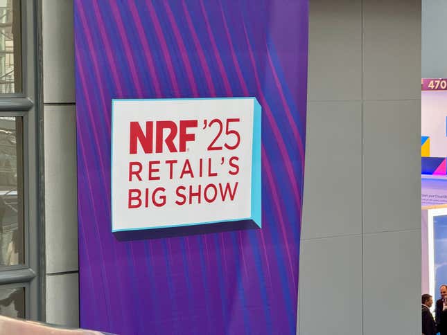 NRF ‘25 Retail’s Big Show in New York on Jan. 14, 2025.