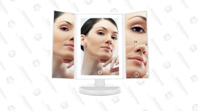 Beautyworks Illuminated LED Mirror | $25 | Amazon