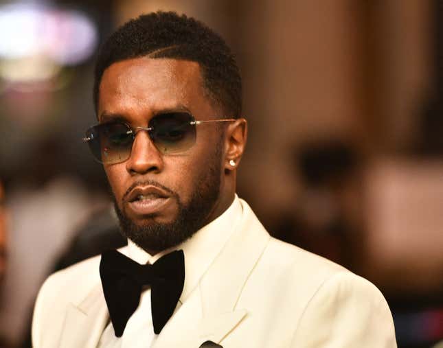 Sean “Diddy” Combs attends Black Tie Affair For Quality Control’s CEO Pierre “Pee” Thomas at Fox Theater on June 02, 2021 in Atlanta, Georgia.