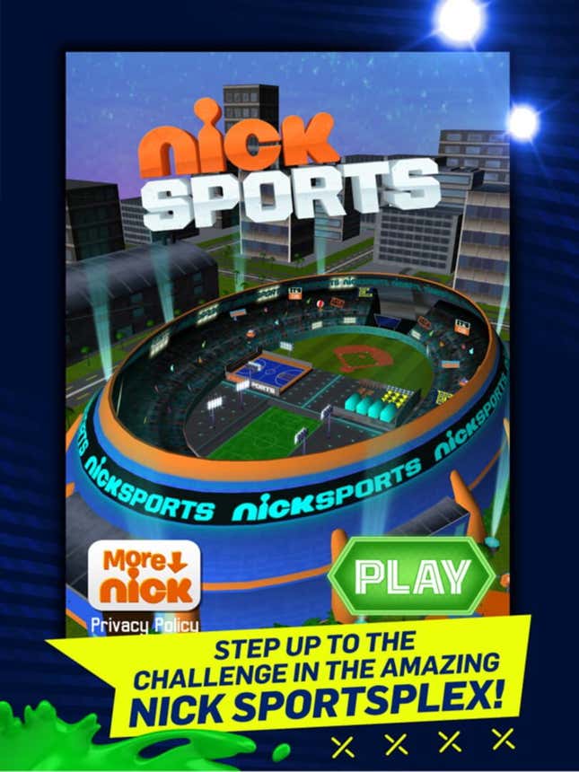 Nick Sports Screenshots and Videos - Kotaku