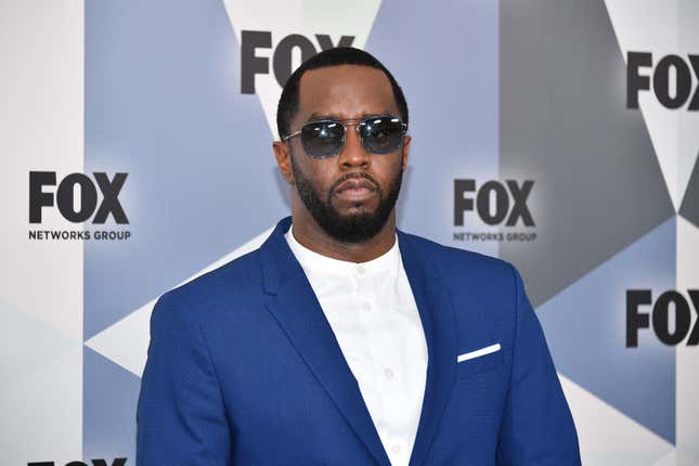 Sean “Diddy” Combs attends the 2018 Fox Network Upfront at Wollman Rink, Central Park on May 14, 2018 in New York City.