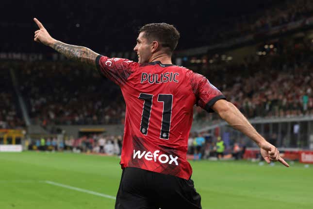 Christian Pulisic is having fun with AC Milan