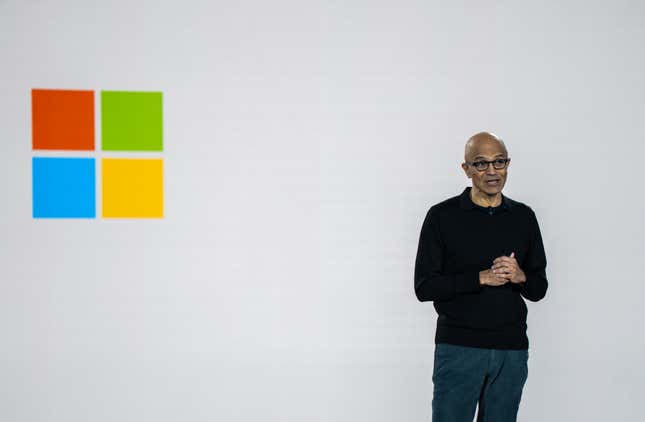 Microsoft CEO Satya Nadella