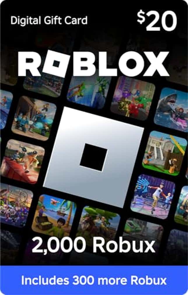 Image for article titled Roblox Digital Gift Card, Now 10% Off