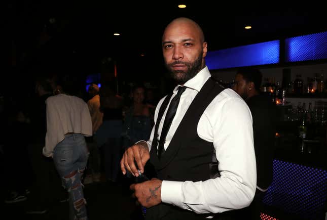 Joe Budden attends Highline Ballroom on February 21, 2018 in New York City