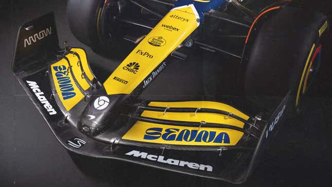 Image for article titled McLaren's Monaco Senna Tribute Livery Is Way Too Rad