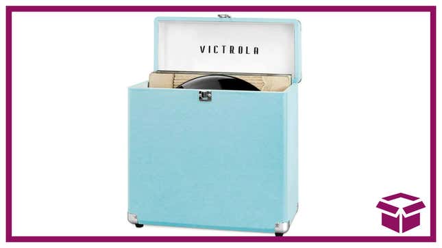 Image for article titled Snatch Up the Victrola Vintage Vinyl Record Storage, 49% Off