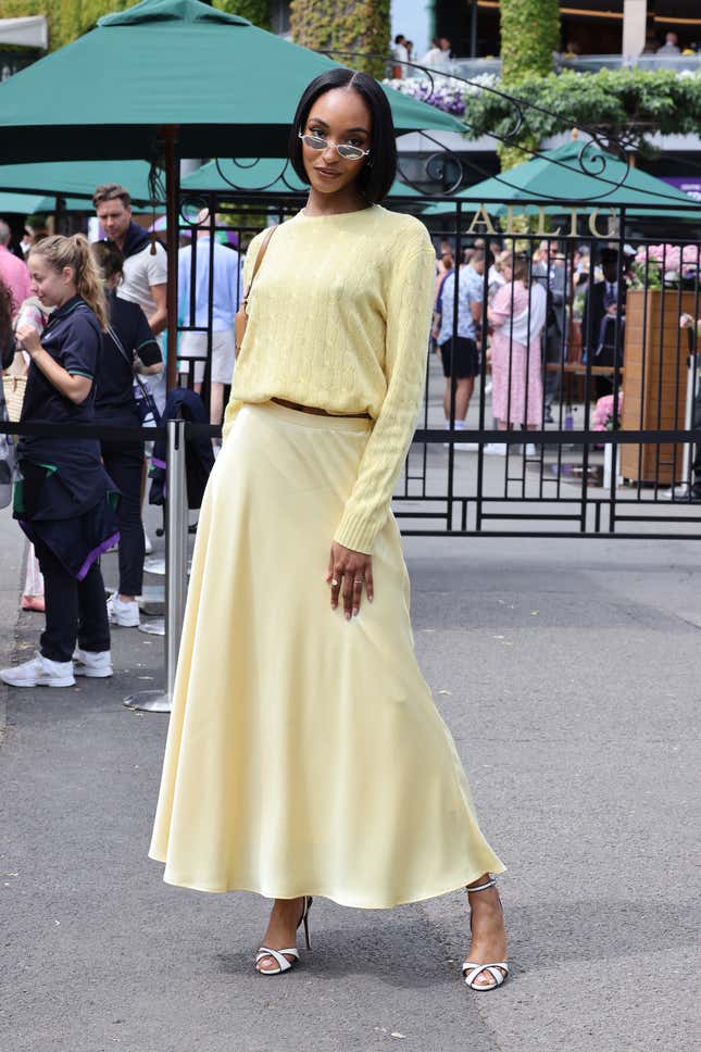 Image for article titled Here&#39;s What Black Celebs Wore to Wimbledon 2023