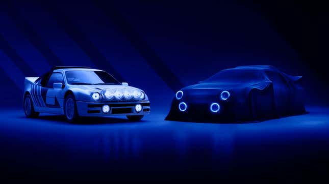 Image for article titled A New Ford RS200 Is Here To Punch Your Nostalgia In The Face